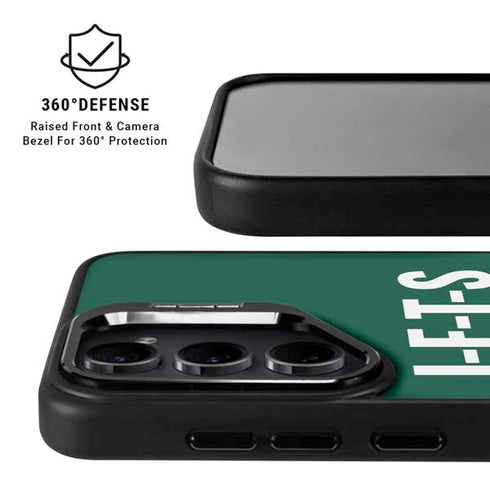 NFL New York Jets Team Motto Galaxy S25 Kickstand Case